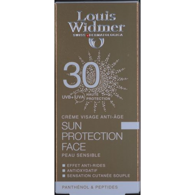 Луи Видмер солнцезащитный крем для лица 30 50 мл