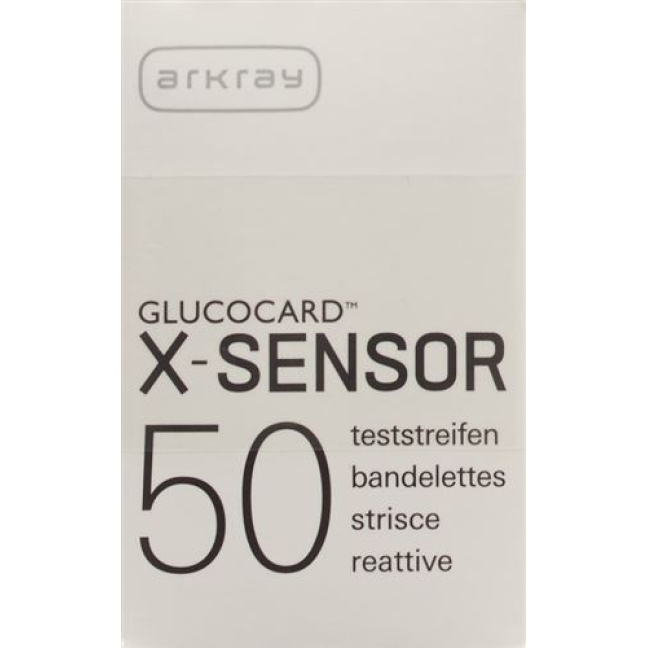 GLUCOCARD X-SENSOR TESTSTREIFE