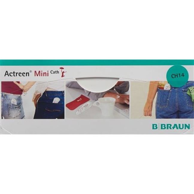 Actreen Mini Cath 1x катетер CH14 9см Nelaton 30 шт