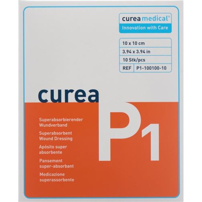 CUREA P1 SUPERABSORBER 10X10CM