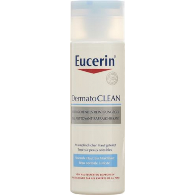 Eucerin Dermatoclean erfrischendes Reinigungsgel 200мл