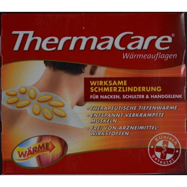 Thermacare Nacken Schulter Armauflage 6 штук