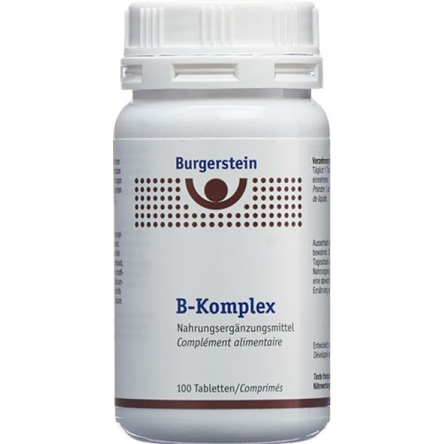 Бургерштейн B-комплекс 100 таблеток