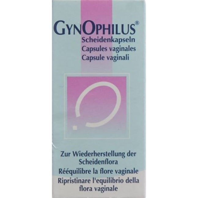 Gynophilus Vaginalв капсулах Probiot F Vaginalflora 14 штук