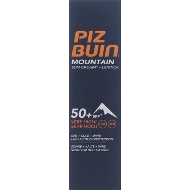 Piz Buin Mount Combi SPF 50+ Lipstick SPF 30 20мл