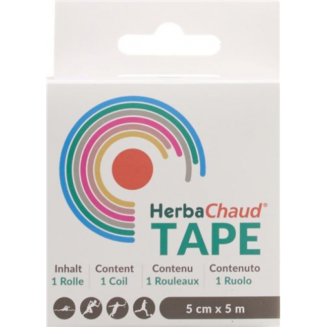 Herbachaud Tape 5смx5m Schwarz