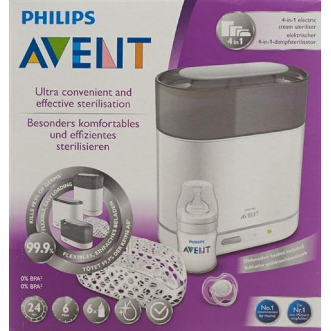 Avent Philips 4- In 1 Sterilisator