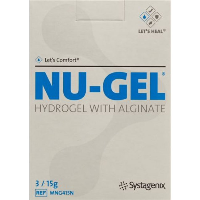 Let's Comfort Nu-Gel Hydrogel mit Alginat 3x 15г