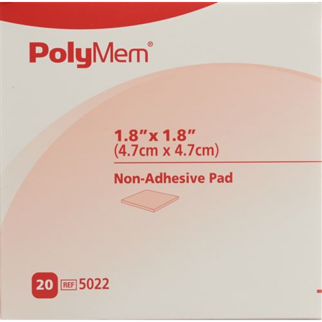 POLYMEM WUNDVERB 4.7X4.7CM STE