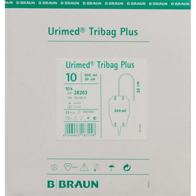 URIMED TRIBAG PLUS BTL 500ML