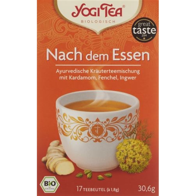 YOGI TEA NACH DEM ESSEN TEE