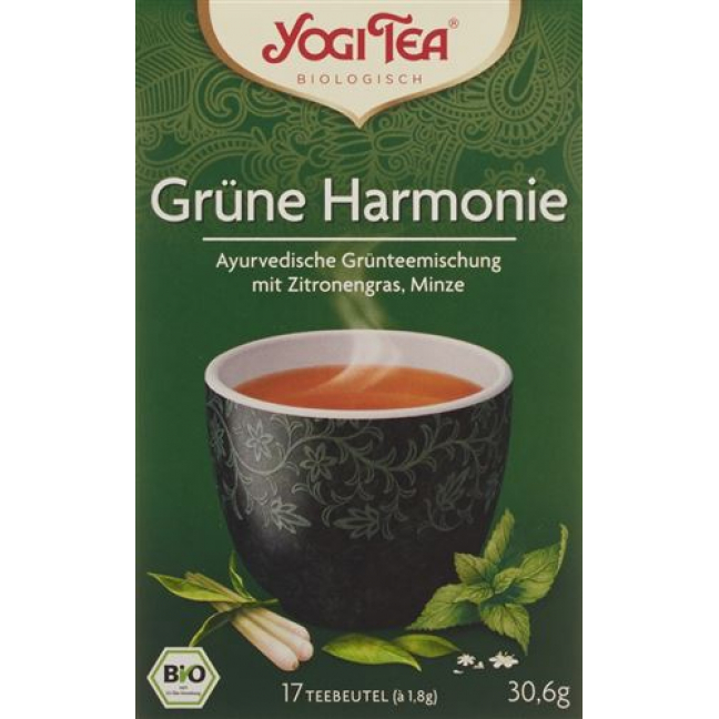 YOGI GREEN TEA GRUENE HARMONIE