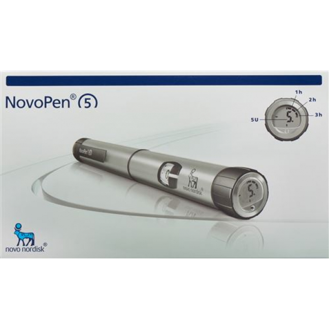 НовоПен 5 инъекционное устройство серебристое