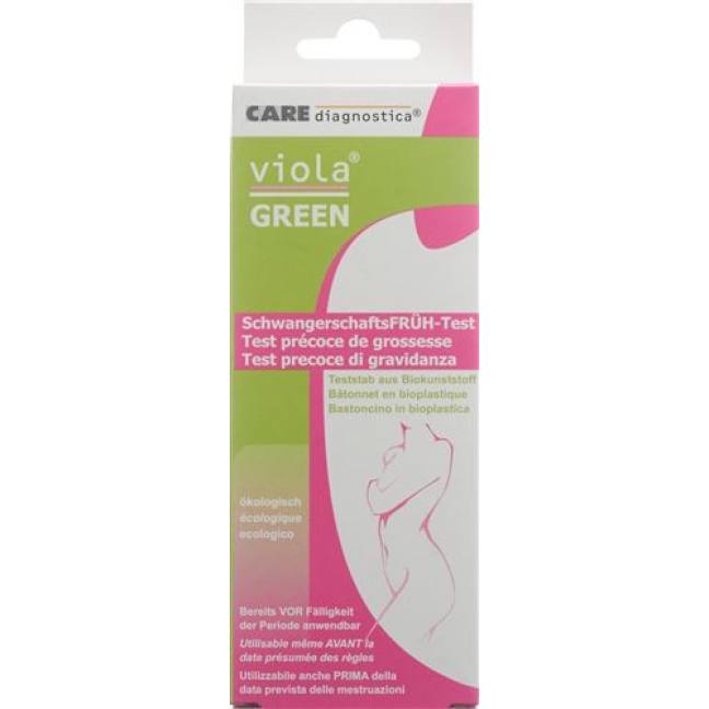 Viola Green Schwangerschaftsfruehtest