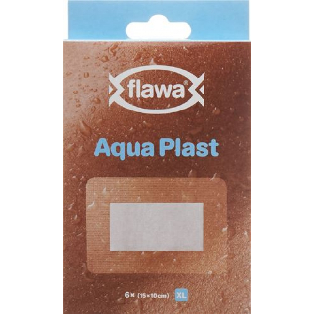 Flawa Aqua Plast XL 10x15см 6 штук