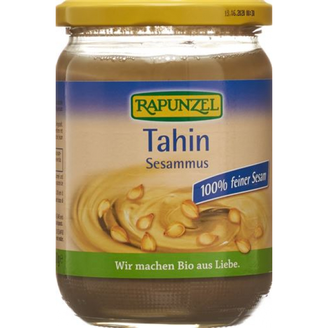 Rapunzel Tahin ohne Salz Glas 500г