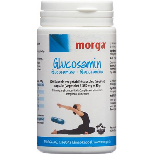 Морга Глюкозамин вегетарианские 100 капсул