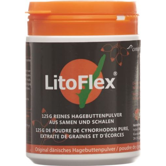 LitoFlex Hagenbuttenpulver порошок 125г