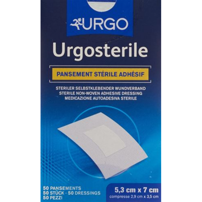 URGOSTER STERIL VERB 53X70MM