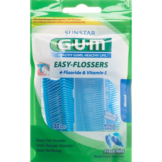 Gum Sunstar 890 Easy Flosser Zahnseide 30 штук