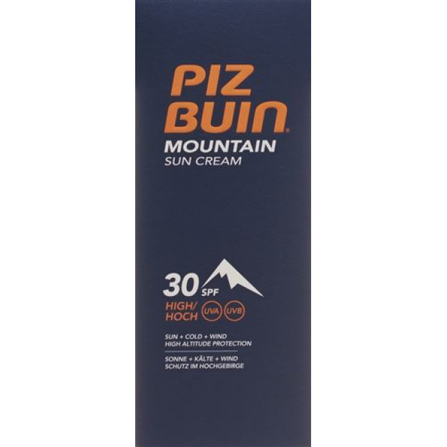 Piz Buin Mountain крем SPF 30 в тюбике 50мл