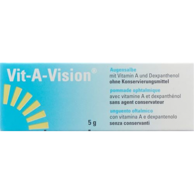 Vit-a-vision Augensalbe в тюбике 5г