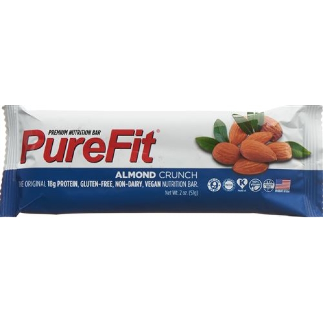 PURE FIT PROT BAR ALMOND VEGAN