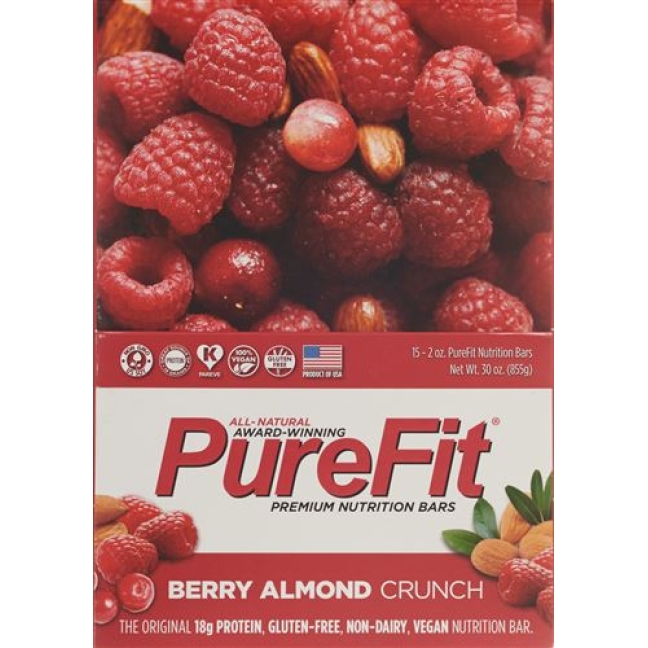 PURE FIT PROT BAR BERRY VEGAN