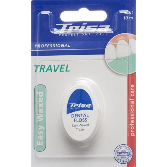 Trisa Easy Waxed Travel 10м