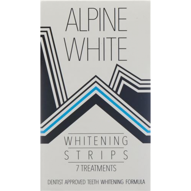 Alpine White Whitening Strips fur 7 Anwendungen
