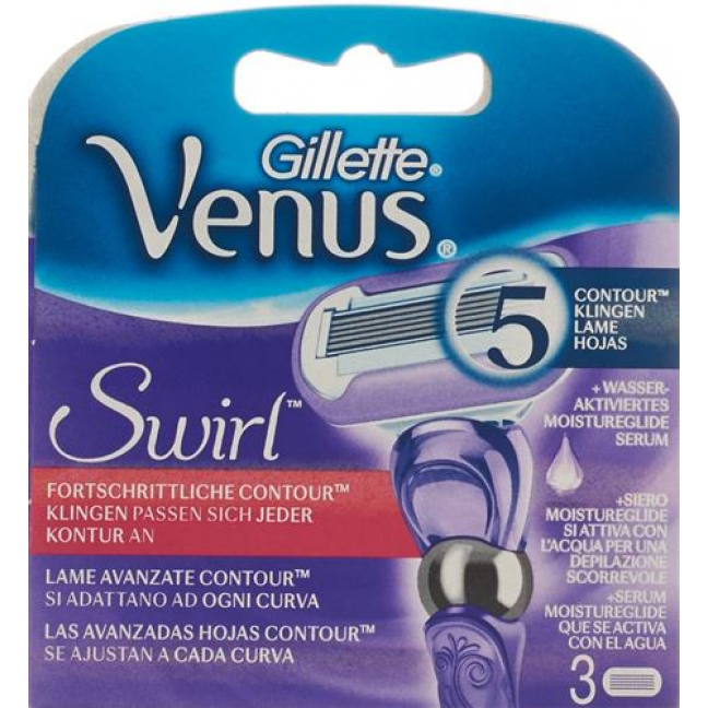 Gillette Venus Swirl Systemklingen 3 штуки