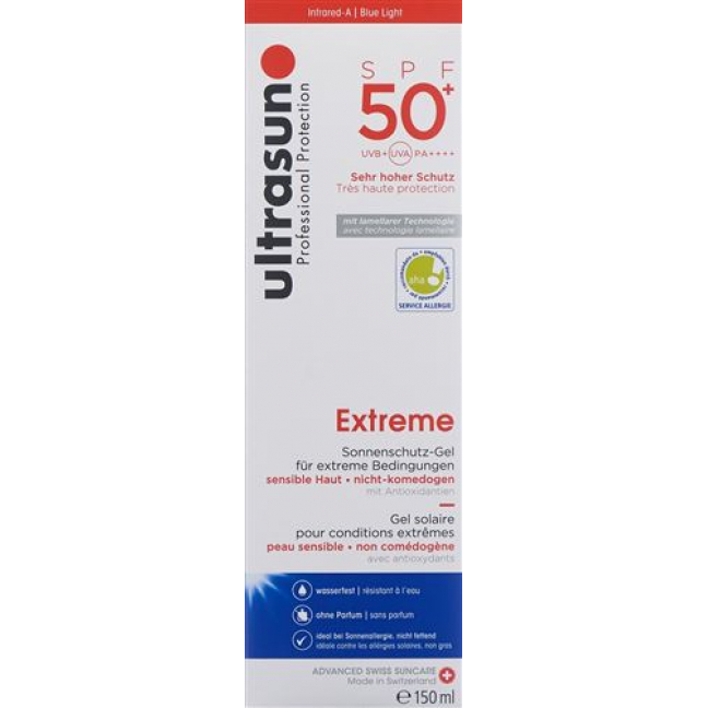 Ultrasun Extreme Sonnenschutzfaktor 50+ 150мл
