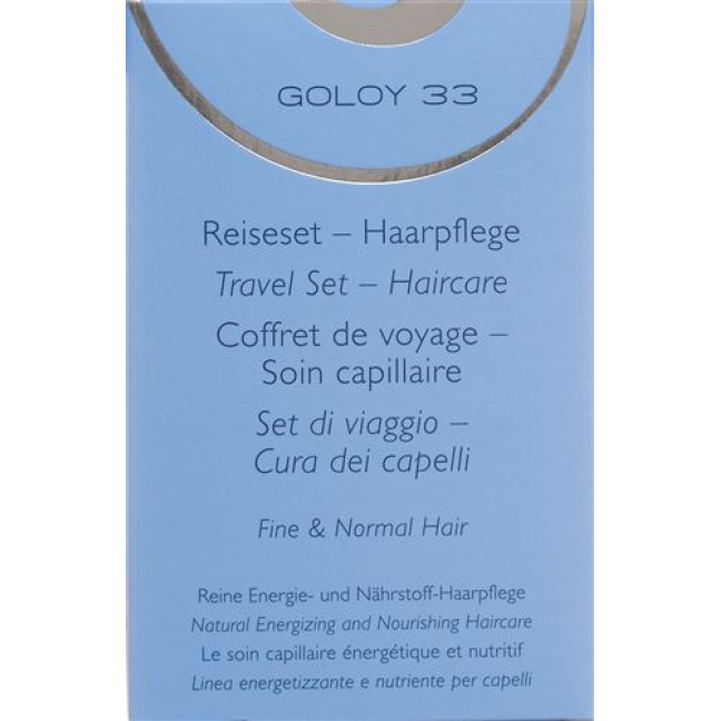Goloy 33 Reiseset Haarpflege Fine&Normal 2x 50мл
