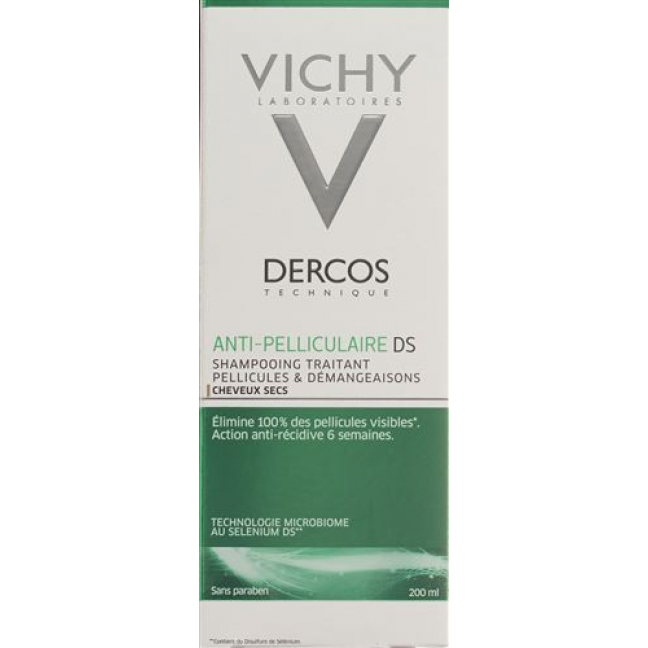 Vichy Dercos Anti-Schuppen Shampoo Trockenes Haar 200ml
