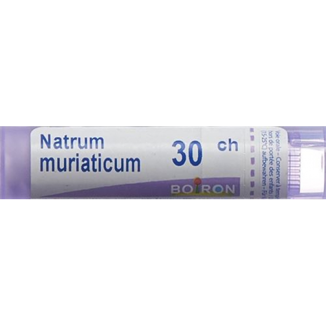 Boiron Natrum Muriaticum в гранулах C 30 4г