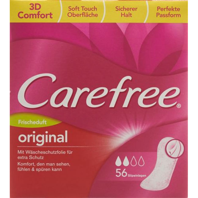 Carefree Original Fresh 56 штук