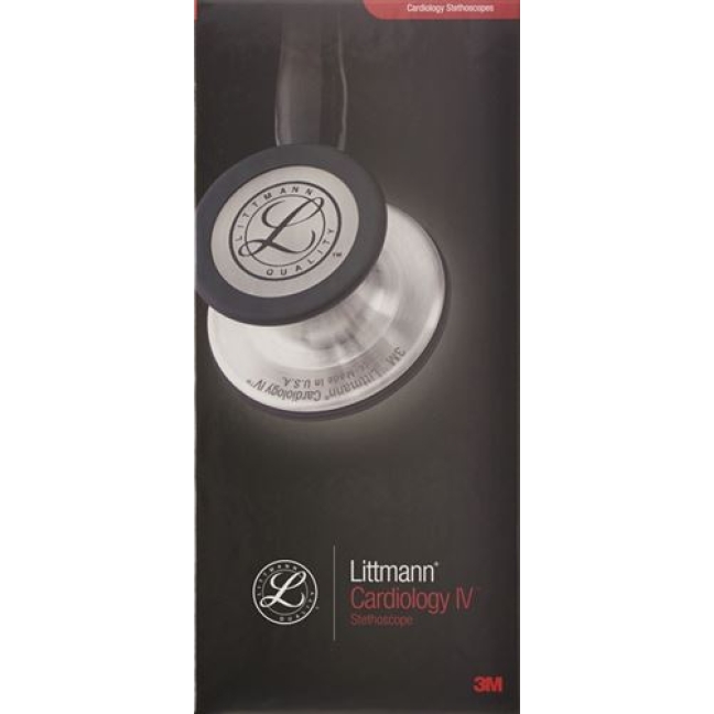 Стетоскоп 3M Littmann Cardiology lV 69см чорний