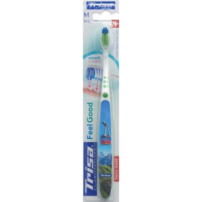 Trisa Feelgood Smart Clean зубная щётка Medium