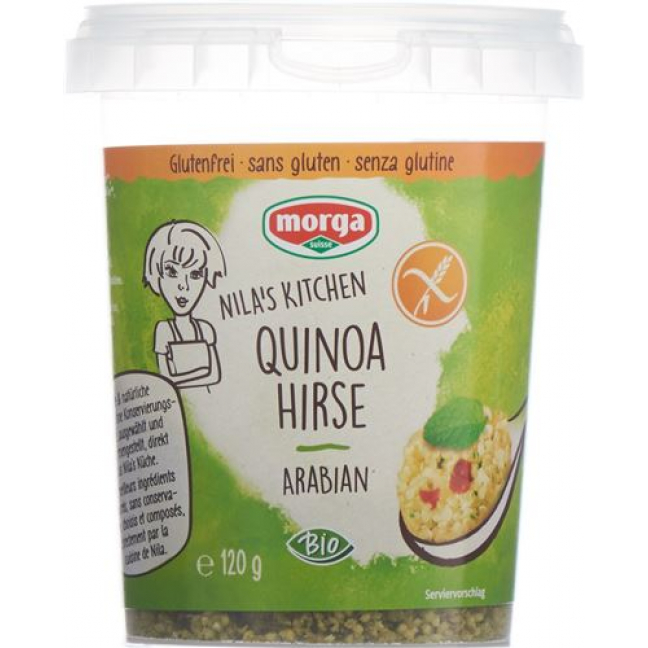Morga Quinoa-Hirse Arabian Bio 120г
