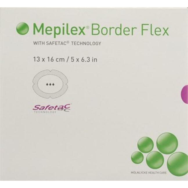 MEPILEX BORDER FLEX 13X16CM