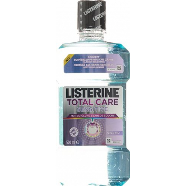 Listerine Total Care ополаскиватель для полости рта Sensitive 500мл