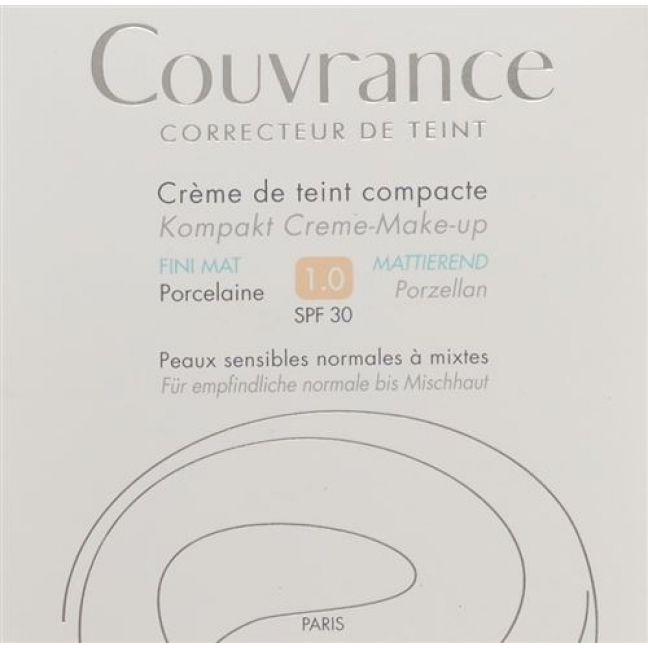 Avene Couvrance Kompakt Make-Up Mat Porzel 01 10г