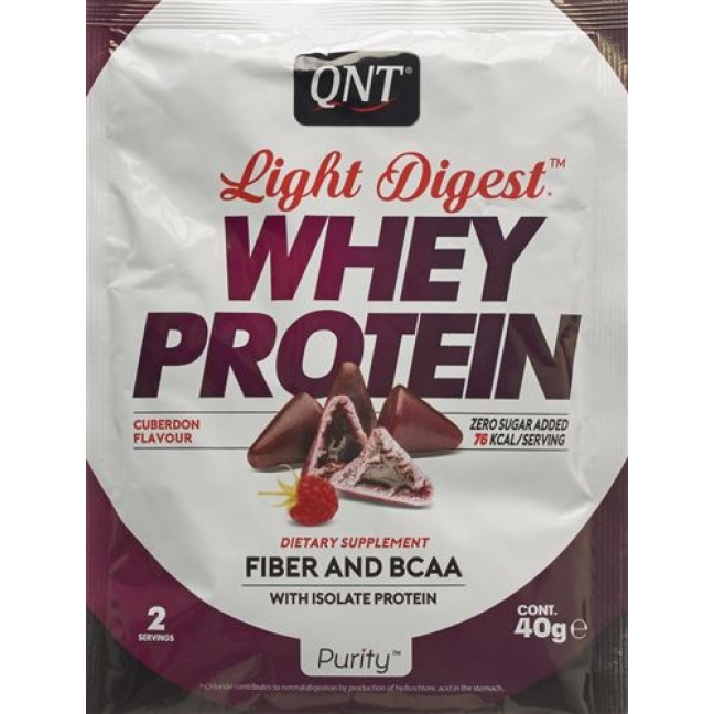 Сироватковий протеїн QNT Light Digest Cuberdon 500 г