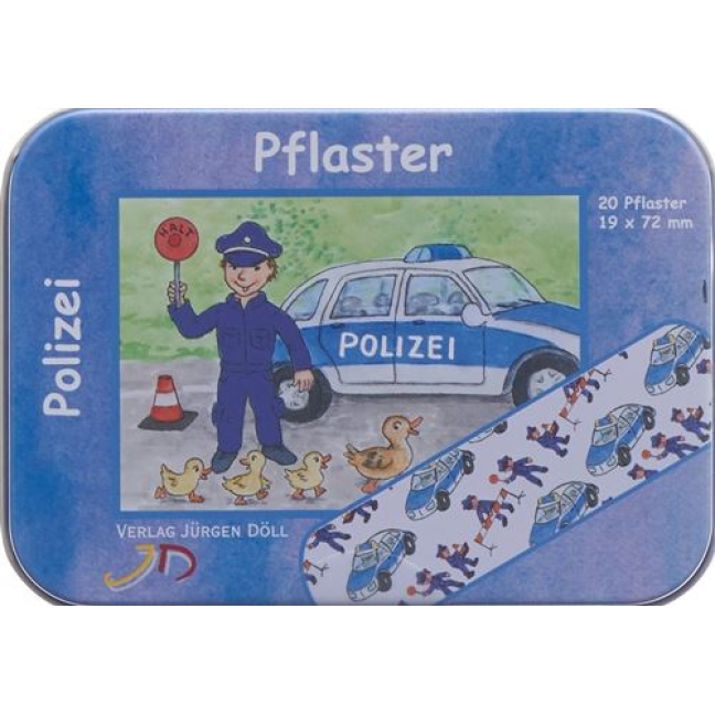 Лейкопластир Döll 19x72mm Police Ds 20 шт