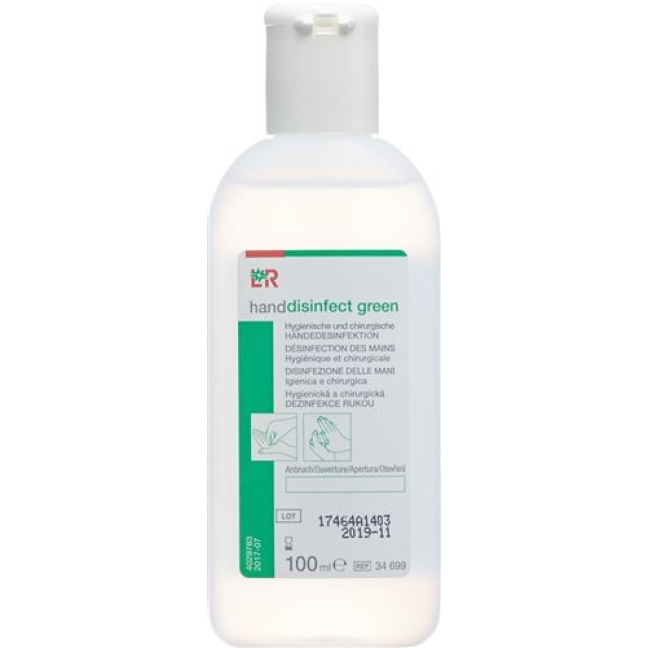 L&R HANDDISINFECT GREEN FL