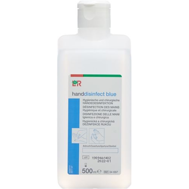 L&R HANDDISINFECT BLUE FL