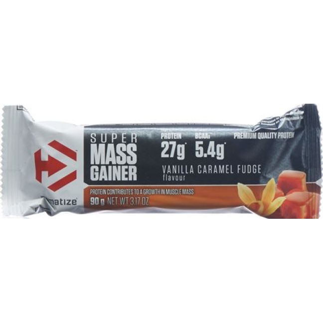 Батончик Dymatize Super Mass Gainer Vanilla Caramel 90г
