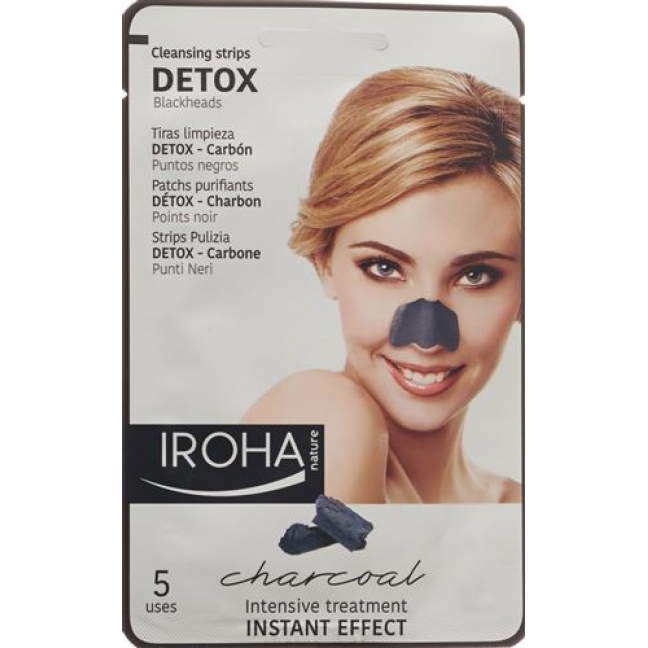Iroha Detox Cleansing Strips Nose 5 штук