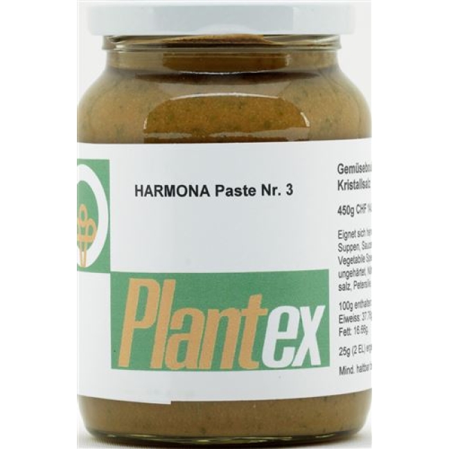 Паста Harmona Plantex №3 Овочевий бульйон з гімалайськими кристалами