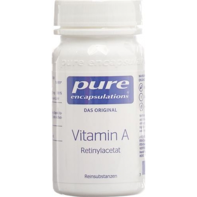 Пьюр витамин А Ретинилацетат 60 капсул